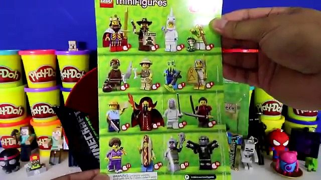 GIANT CREEPER Surprise Egg Play Doh - Minecraft Toys Mini-Figure TMNT Lego