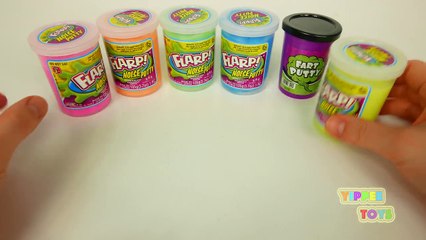 Learn Colors with Putty Surprise Toys for Kids
