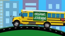 Cars Trucks Street Vehicles Teaching Colors - Learning Colours Video for Children - Organic Lear