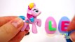 Surprise Eggs Learn Letters Peppa Pig Learn a Word Hello Kitty LPS MLP Play Doh