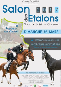Salon des étalons 2017 - Rosières - 12 Mars 2017