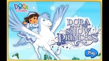 Cartoon game. Dora The explorer - Dora saves the Snow Princess. Full Episodes in English new