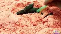 Learn Dinosaurs for Children with Sand and Dinosaur Toys Learning Videos for Kids Toddlers-DRmLdPt