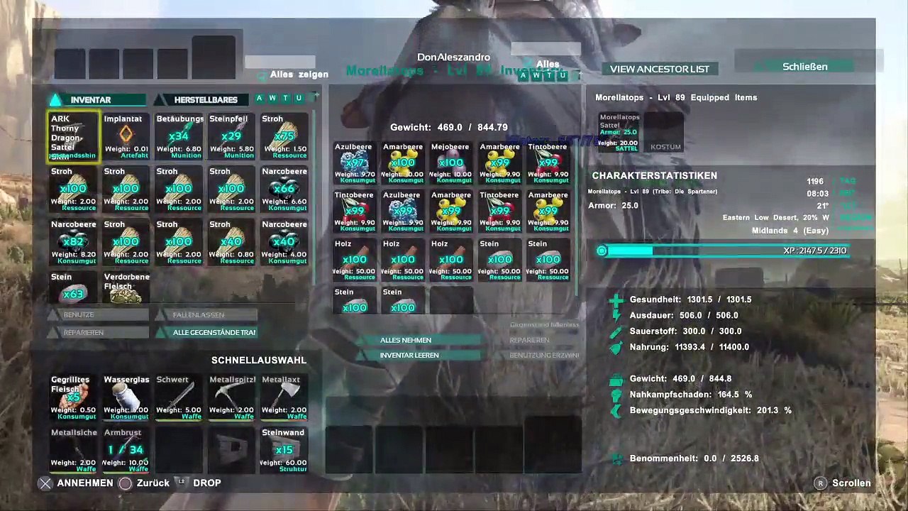 DonAleszandro ARK Survival Evolved : ««-Don Rambo Jäger und Sammler-»» (898)