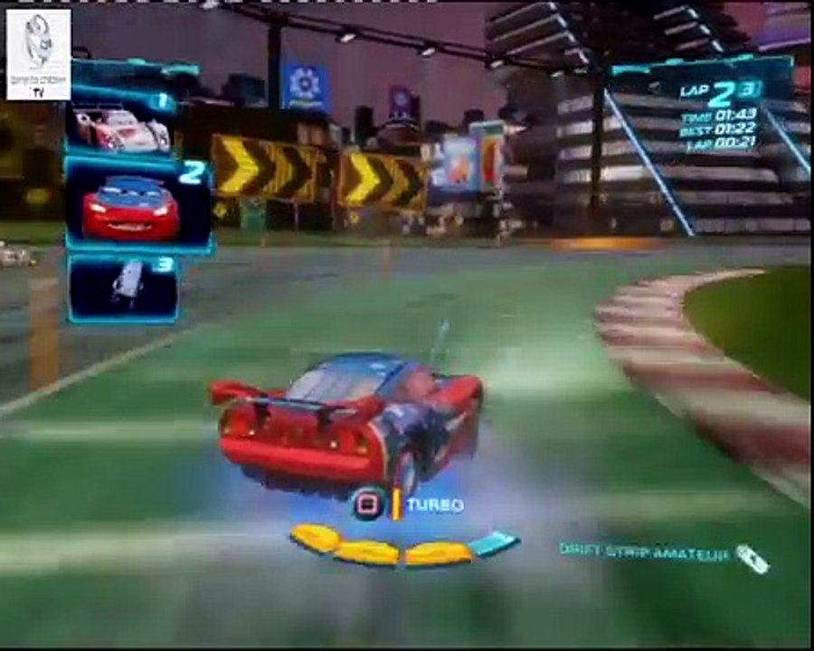 Cars 2 Game - Daredevil Lightning McQueen - Vista Run - Disney Car Games