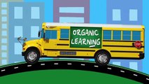 Cars Trucks Street Vehicles Teaching Colors - Learning Colours Video for Children - Organic