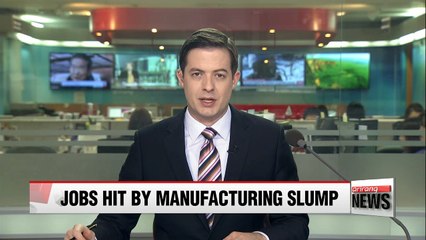 Hiring by large Korean companies declined by 46,000 to 2.4 mil. in 2016