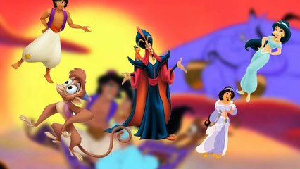 Aladdin And The Magic Lamp Finger Family Songs - Nursery Rhymes Lyric & More - ABC Kids