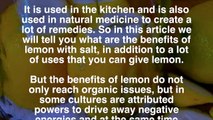 77. Cut a lemon into 4 and add salt. Then put it in the kitchen, this trick will change your life.