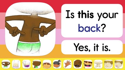 Body Parts Vocabulary and Pattern Practice for Kids - ELF Kids Videos-be