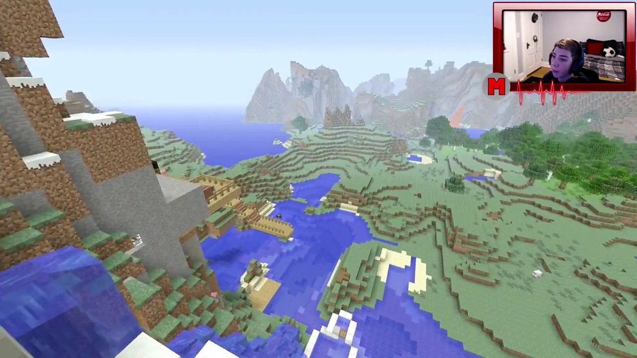 MY FIRST WORLD ON MINECRAFT!!!!