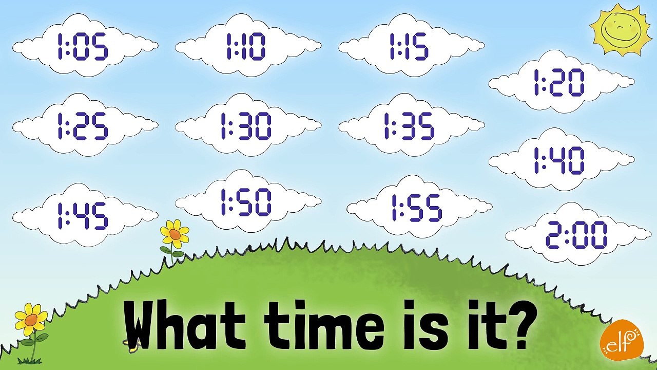 Telling Time with Minutes - Learning Chant for Kids (w_ SelinaBee) - Teaching Clock-k-sFP_