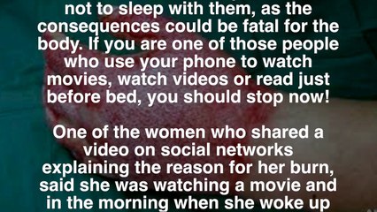 81. Beware, never do this with your cell phone before bed. It will explode in your face.