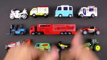 Learning Street Vehicles for Kids #4 - Hot Wheels, Matchbox, Tomica トミカ Cars and Trucks, Tayo 타요-mkIwwMGK