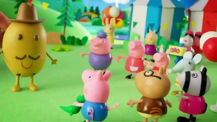 Peppa Pig Classic Day Out Miss Rabbits Train and Carriage Grandad Dogs Pirate Ship Camper