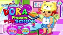 Dora la exploradora Juego Para Niños de Dora Prepararse Para la Escuela de Bebé, juegos para niños