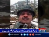 Pak Army Jawan video msg to Indian troops how food is served to Pakistan Soldiers
