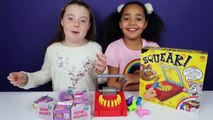 Kids vs Food Mouse Trap Toy Challenge Game - Gross Sour Cheese - Num Noms Surprise Toys-NRPlG1