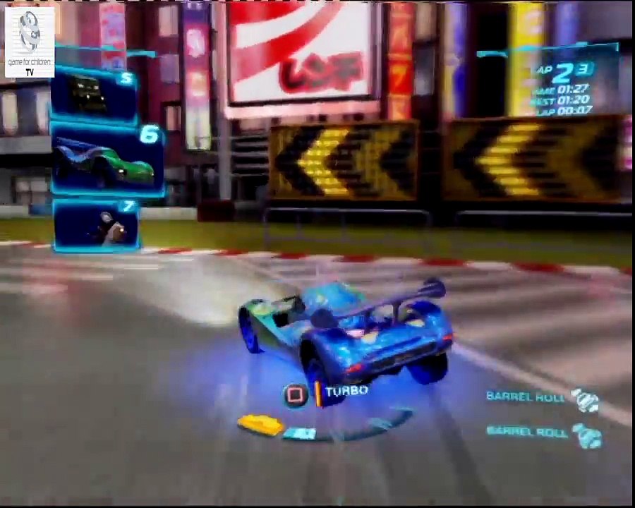 Cars 2 Game English - Carla Veloso Ginza Sprint - Battle Race