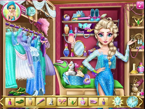 Best Frozen Games Elsas Closet Games for girls girl games play girls games online