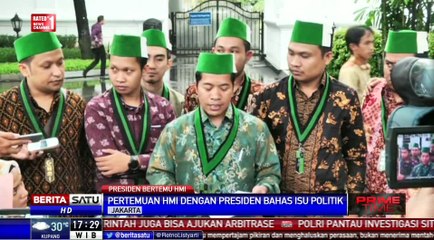 HMI Bahas Isu Politik Terkini Bersama Presiden Jokowi