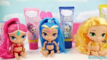 Learn COLORS with Shimmer and Shine Bath Paint Nick Jr Bathtime Toys Frozen Paw Patrol Finding Dory-13q0
