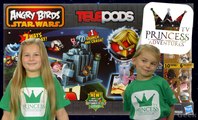 PrincessAdventuresTv open ana play Angry Birds Star Wars TelePods game