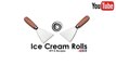 ICE CREAM ROLLS _ Mango, Lychee and m&m _ Fried Thailand Ice Cream rolled in Singapore-Y_yF