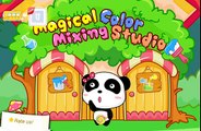 Color Mixing Studio Panda games Babybus - Android gameplay Movie apps free kids best TV