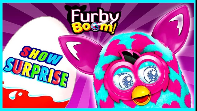 Best Surprise Show!!! Kinder Surprise - Furby Boom. Ферби Бум - новый мультик Киндер сюрприз!!!