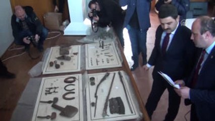 Yalova'da Ele Geçirilen Savaş Kalıntıları Çanakkale'ye Getirildi - Çanakkale