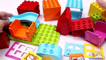 Building Blocks Toys for Children Lego Playhouse Kids Day Creative Fun-sjj24hc