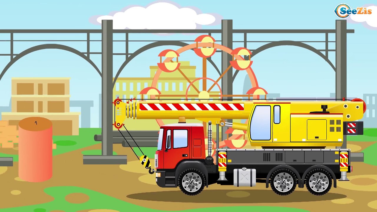 The Excavator and The Truck | Kids Cars Cartoon | Construction Squad | Video for children Part 4