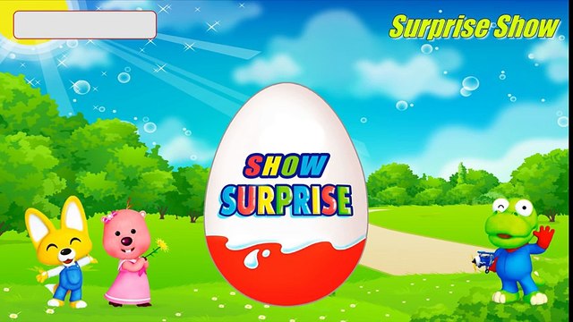 Best Surprise Show!!! Kinder Surprise - Pororo. Пингвиненок Пороро - новый мультик Киндер сюрприз!!!