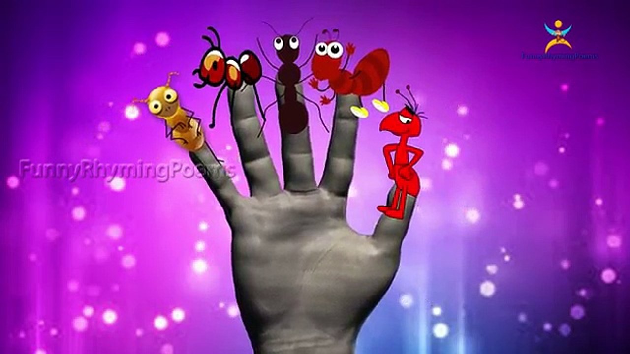 3D animals Finger family rhymes | Animated Nursery Children Finger Family song
