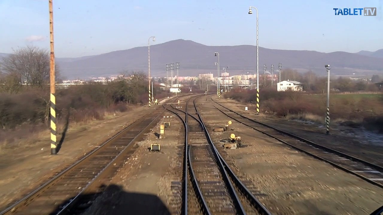 UNIKÁTNY VLAKOVÝ VIDEOPROJEKT: Z Rožňavy do Košíc