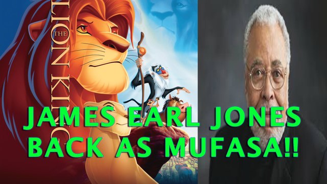 James Earl Jones IS Mufasa