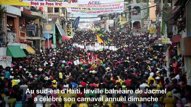 Haïti : Jacmel fête son carnaval annuel