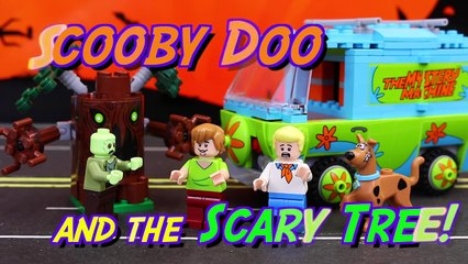 Scooby Doo Lego Mystery Machine Captures Batman Legos with Spiderman and Captain America Flash Masks-jRIKa