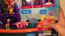 Поезд Динозавров Игрушки Набор Поезд с Лаурой-Гигантозавром Unboxing Toys Dinosaur Train