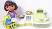 ★ DORA THE EXPLORER CASH REGISTER TOY ★ Supermarket Dora La Exploradora Toy Food Cooking P