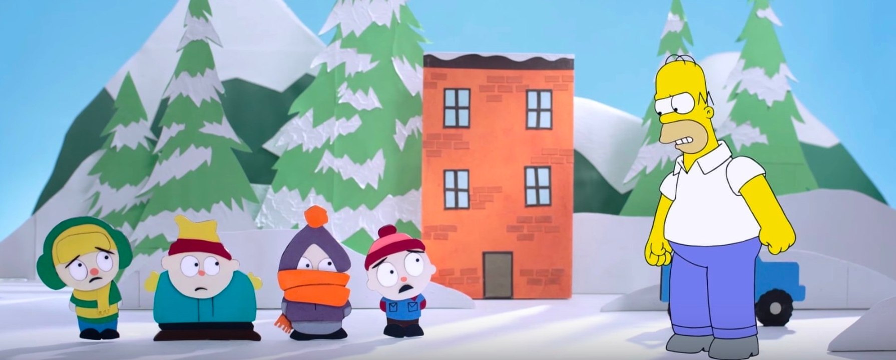 Homer Simpson Kills Southpark Kids