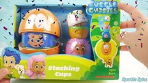 Play Doh BUBBLE GUPPIES SURPRISE EGGS Stacking Nesting Cups Pocoyo Disney Frozen HelloKitty-j18S2oT