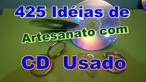 425 Idéias de Artesanato com CD usado | DIY | Faça Você Mesmo