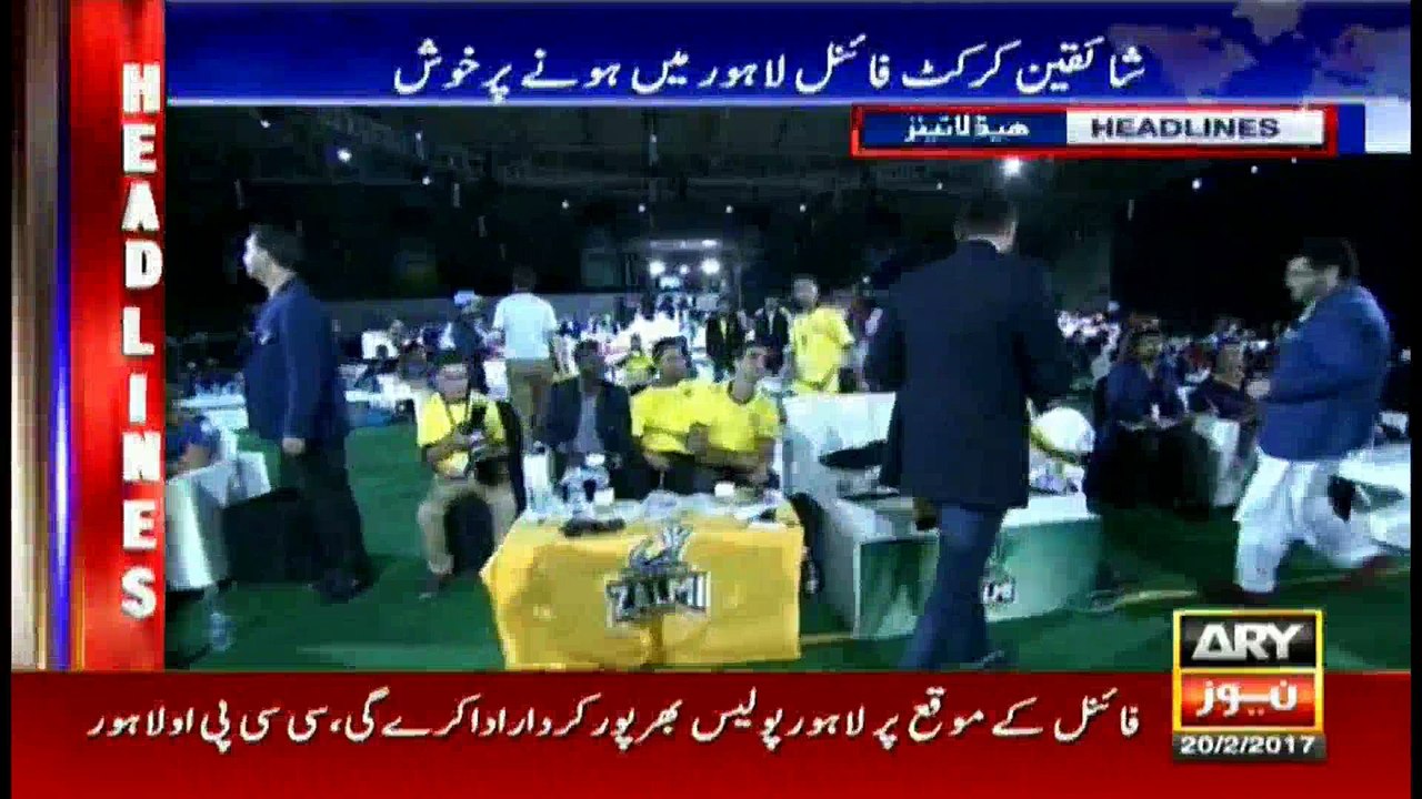 Headlines 1900 20th February 2017