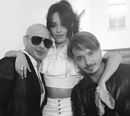 Camila Cabello.. PitBull.. J Belvin..Behind the Scenes