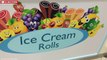 ICE CREAM ROLLS _ Banana & Mango _ Fried Thailand Ice Cream rolled in Dubai (UAE) - Delicious !!-uaxxHll1u