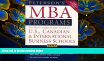 READ book MBA Programs 1997, 2nd ed, Guide to Peterson s Trial Ebook