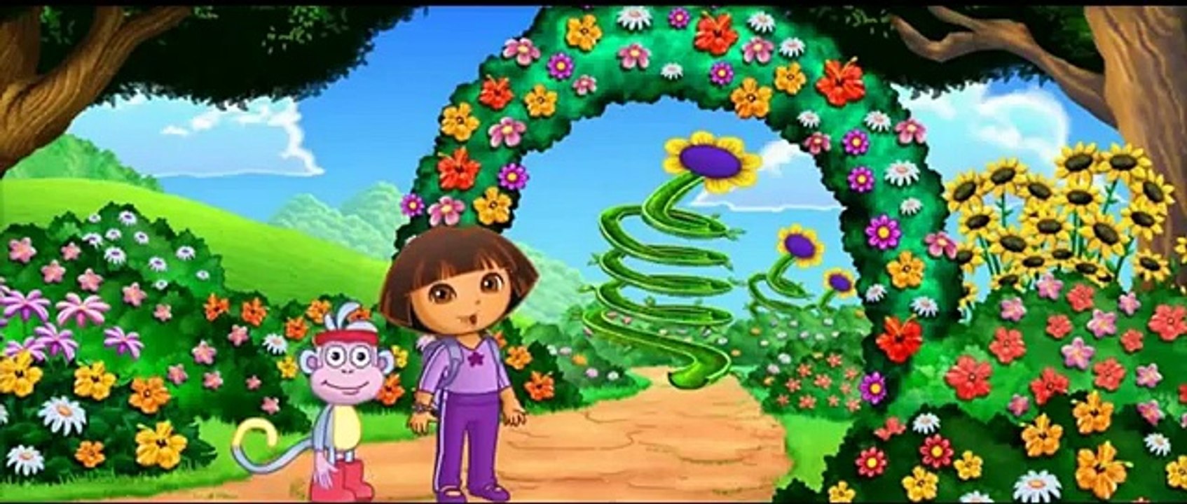 Dora la exploradora Episodios Completos 3 , 4 inglés HD nueva Dora Fantástico Gimnasia de Adviento