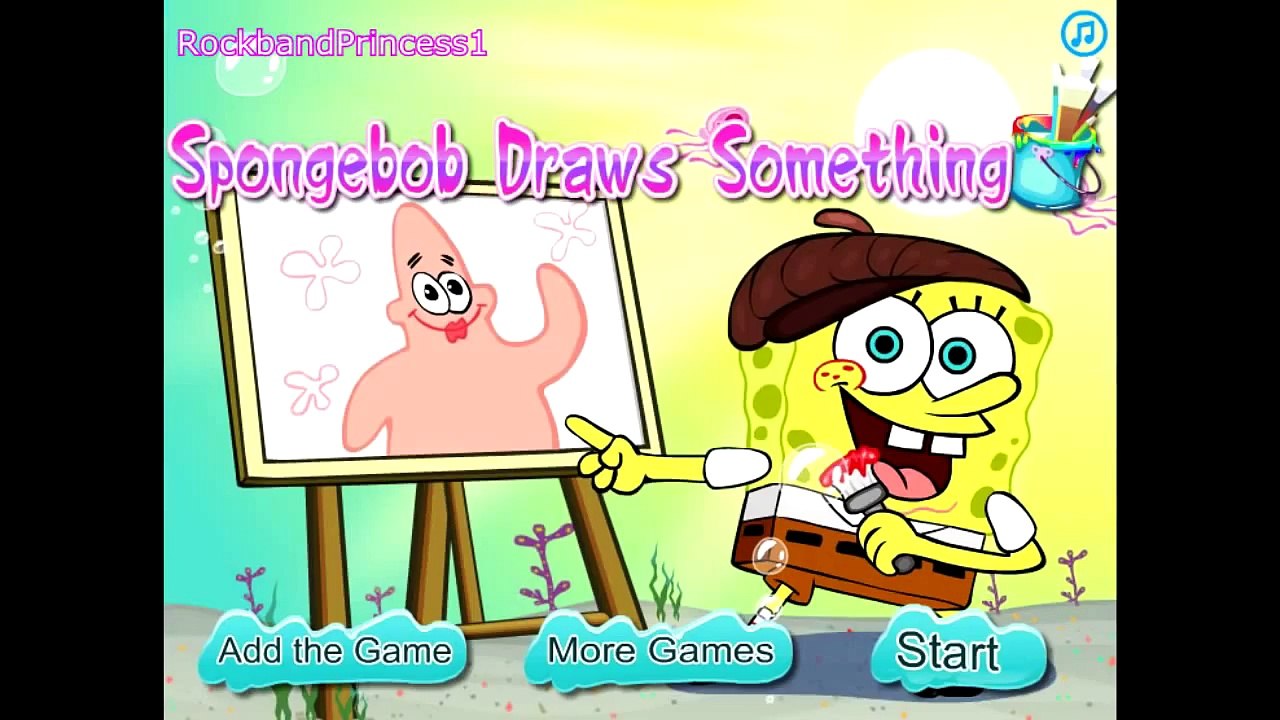 Play Free Games Spongebob - Spongebob Draws Something Game - Spongebob Games